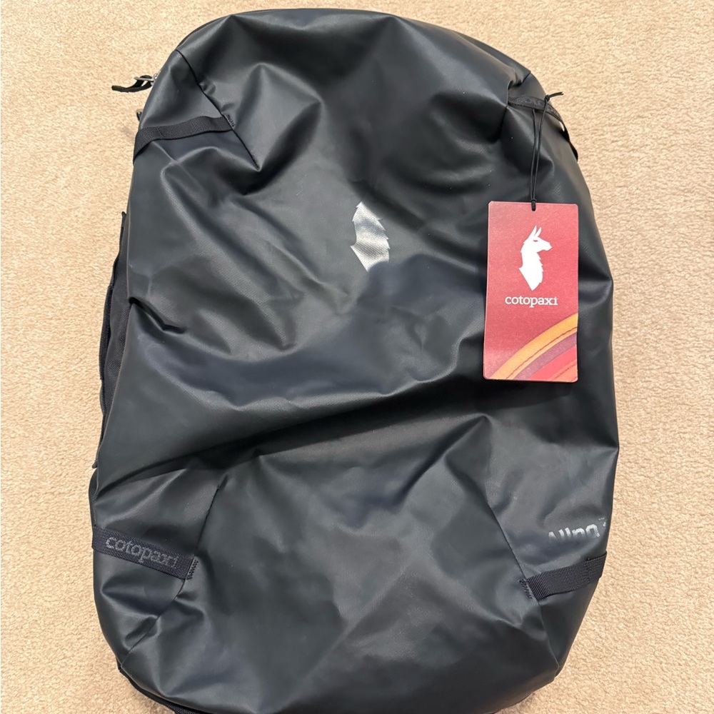 Cotopaxi Allpa 35L Travel Pack All Black NEW
